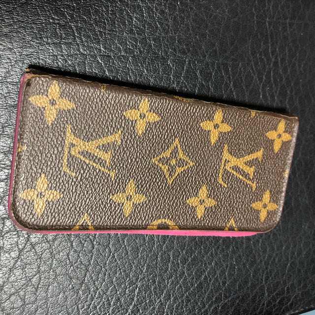 LOUIS VUITTON - 本物ルイヴィトンのモノグラムiPhone ケース6.7.8対応？の通販