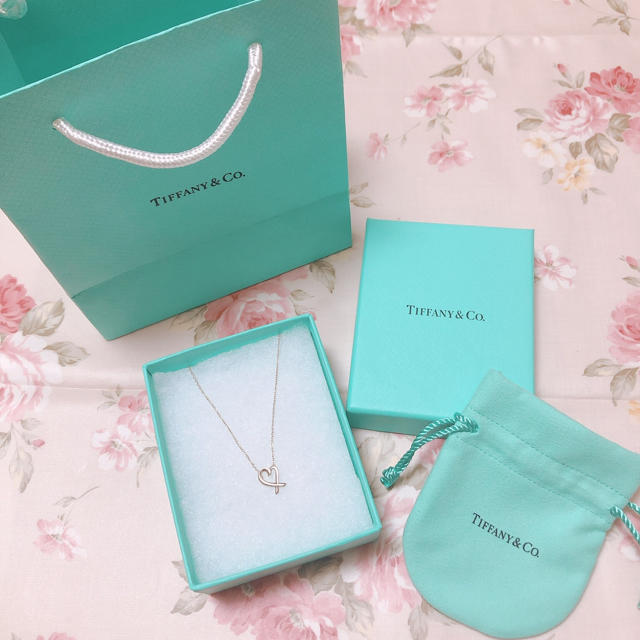 Tiffany & Co. - 値下げ中 Tiffany ティファニー ネックレス 箱付き 正規品の通販 by 桜's shop｜ティファニー