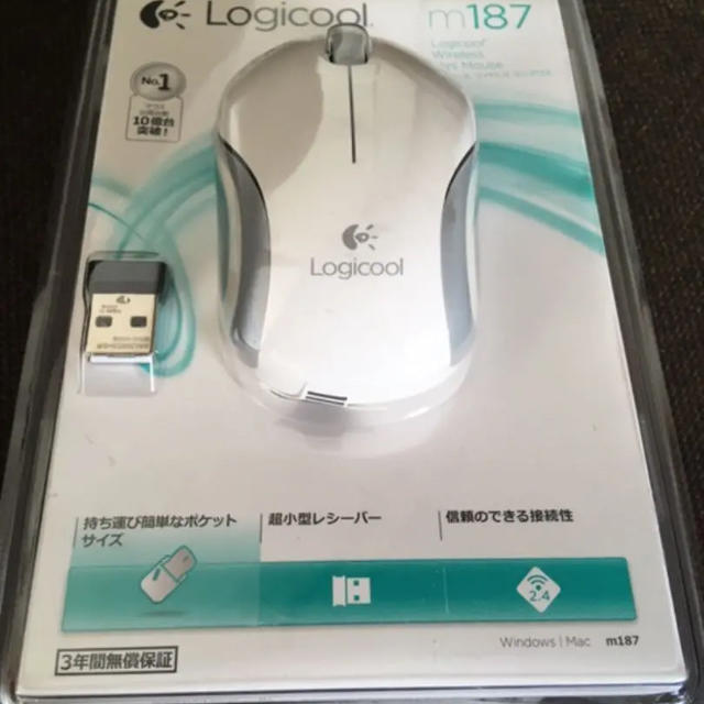 Logicool ロジクール ワイヤレスミニマウス レッド M187の通販 By Yomogi ラクマ