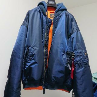 バレンシアガ(Balenciaga)の売切値下 VETEMENTS MA-1 ボンバー ジャケット(ブルゾン)