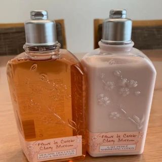 ロクシタン(L'OCCITANE)のロクシタン チェリーブロッサム ボディローション+シャワージェル(ボディソープ/石鹸)