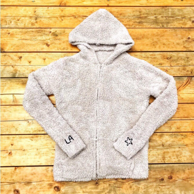 BAREFOOT DREAMS - 正規品☆LUSSO SURF 刺繍ボアパーカー S BAREFOOT DREAMS - 正規品☆LUSSO SURF 刺繍ボアパーカー S