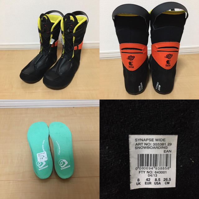 SALOMON - SALOMON SYNAPSE WIDE JP 26.5cmの通販 by アーチャー SALOMON - SALOMON SYNAPSE WIDE JP 26.5cmの通販 by アーチャー