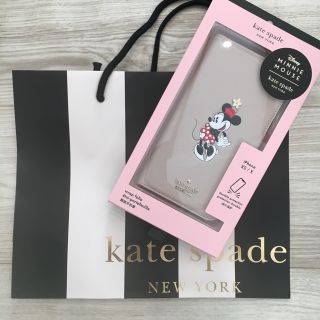 ケイトスペードニューヨーク(kate spade new york)のケイトスペード  iphone  XS X ケース ミニー 手帳型(iPhoneケース)