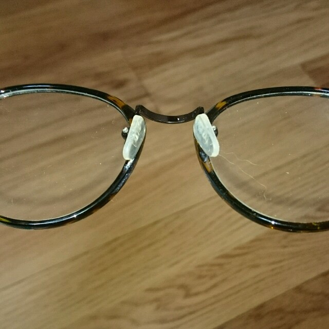 べっ甲柄☆だて眼鏡 レディースのファッション小物(サングラス/メガネ)の商品写真
