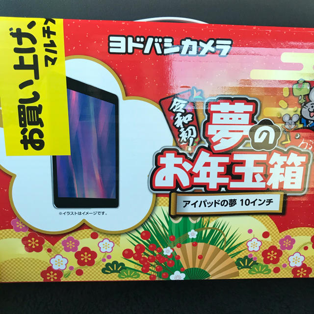 ヨドバシカメラ 夢のお年玉箱 福袋 2021 アイパッドの夢 ipad 10.5