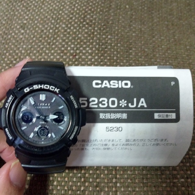 G-SHOCK AWG-M100BW-1AJF