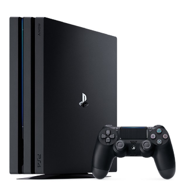 PlayStation4(プレイステーション4)の新品☆PlayStation4 PRO 1TB ジェットブラック PS4 エンタメ/ホビーのゲームソフト/ゲーム機本体(家庭用ゲーム機本体)の商品写真