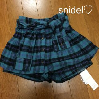 スナイデル(SNIDEL)の腰巻き風キュロット♡(キュロット)