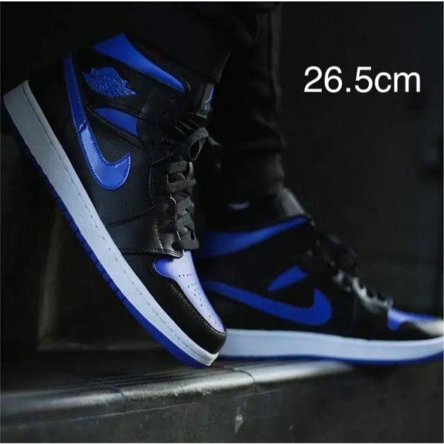 NIKE(ナイキ)のAIRJORDAN 1 "HYPER ROYAL" ロイヤル　26.5 メンズの靴/シューズ(スニーカー)の商品写真