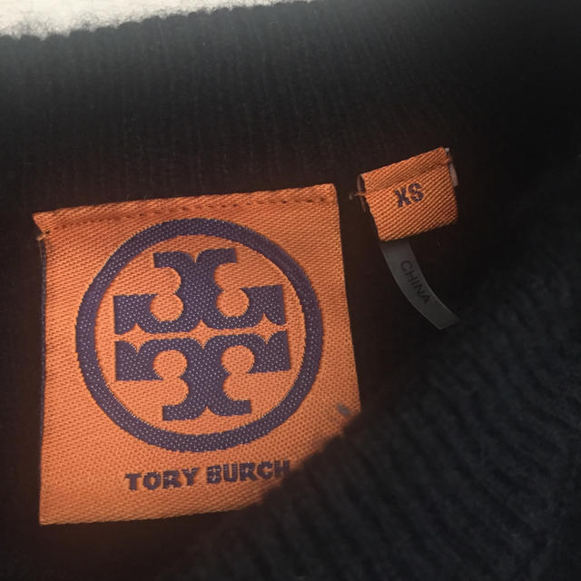 Tory Burch(トリーバーチ)のトリーバーチ カシミヤ黒XS レディースのトップス(ニット/セーター)の商品写真