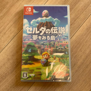 ニンテンドースイッチ(Nintendo Switch)のゼルダの伝説 夢を見る島 新品未使用(家庭用ゲームソフト)