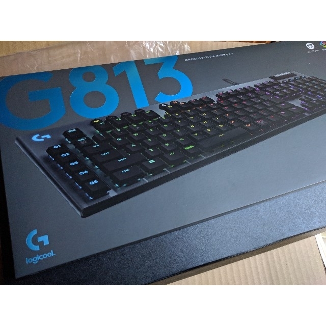PC/タブレットロジクール ゲーミング キーボード G813 GLクリッキー