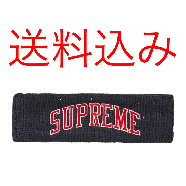 Supreme New Era Sequin Arc Logo Headband