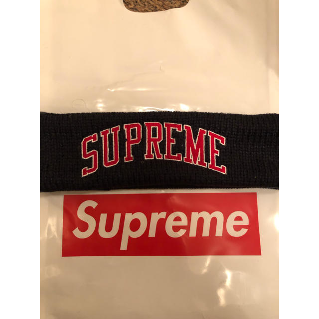 SUPREME New Era Sequin Arc Logo Headband 1