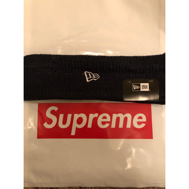 SUPREME New Era Sequin Arc Logo Headband 2