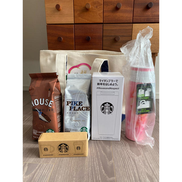 Starbucks Coffee(スターバックスコーヒー)のスタバ Starbucks スターバックス 福袋2020 食品/飲料/酒の飲料(コーヒー)の商品写真
