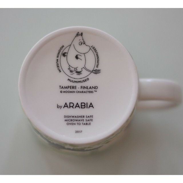 ARABIA(アラビア)のアラビア 2017年 ムーミン マグカップ ムーミンバレー インテリア/住まい/日用品のキッチン/食器(食器)の商品写真