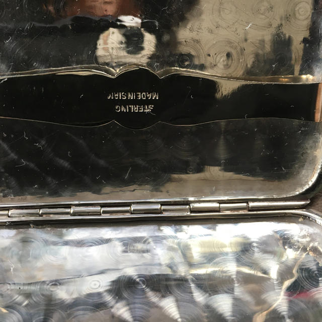 STEALING silver シガレットケース メンズのファッション小物(タバコグッズ)の商品写真