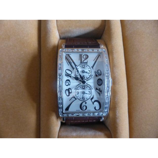 FRANCK MULLER(フランクミュラー)のフランクミュラー　ロングアイランド　マスターバンカー　ＷＧ　１２００ＭＢ メンズの時計(腕時計(アナログ))の商品写真