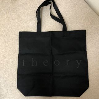 セオリー(theory)の新品未使用 希少 theory トートバッグ 黒(ノベルティグッズ)