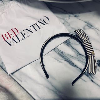 レッドヴァレンティノ(RED VALENTINO)のRED VALENTINO☆リボンカチューシャ(カチューシャ)