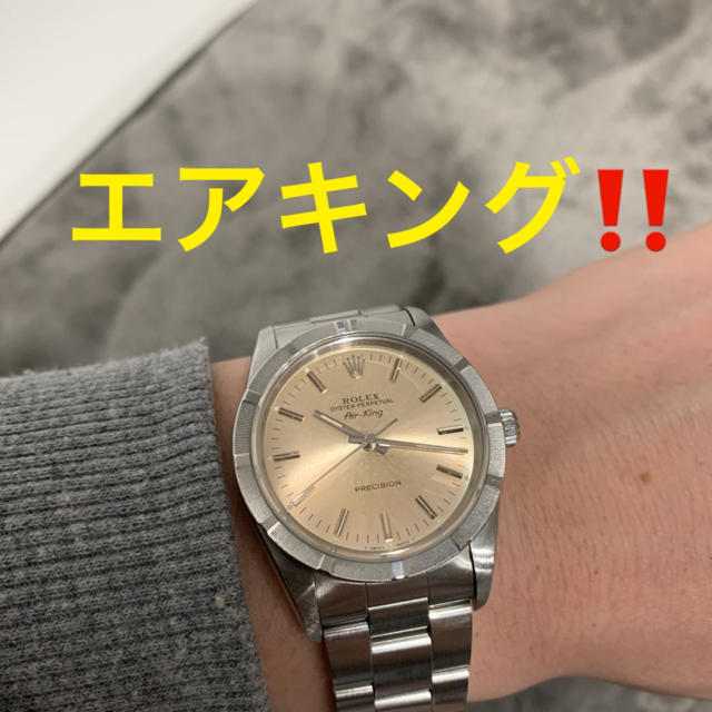 ROLEX - ロレックス　エアキングの通販 by ダックンダックン