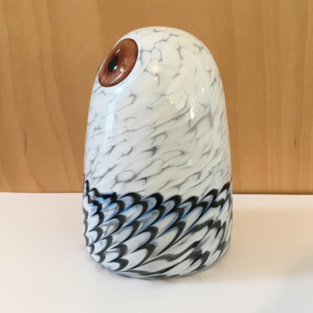 iittala(イッタラ)のowlet Lumi oivatoikka MOG別注 エンタメ/ホビーの美術品/アンティーク(ガラス)の商品写真