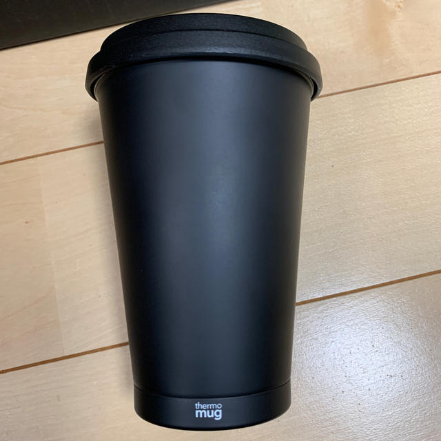 thermo mug(サーモマグ)のthermo mug マットブラックタンブラー インテリア/住まい/日用品のキッチン/食器(タンブラー)の商品写真