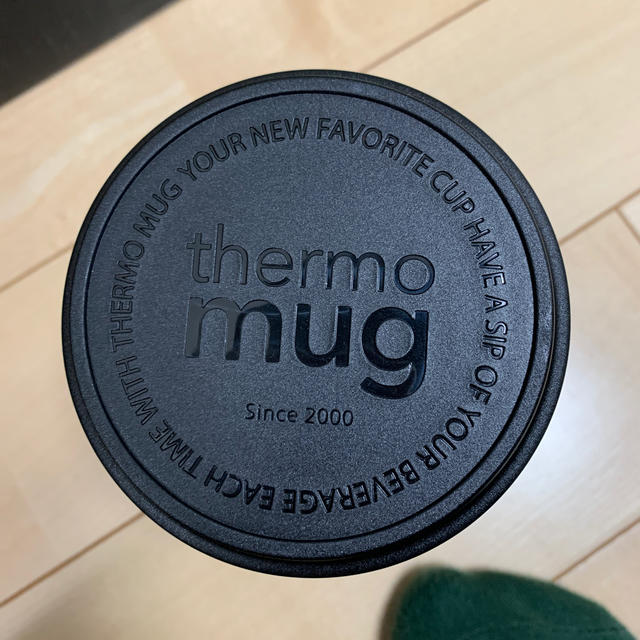 thermo mug(サーモマグ)のthermo mug マットブラックタンブラー インテリア/住まい/日用品のキッチン/食器(タンブラー)の商品写真
