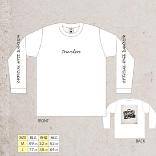 official 髭男dism ロングTシャツ