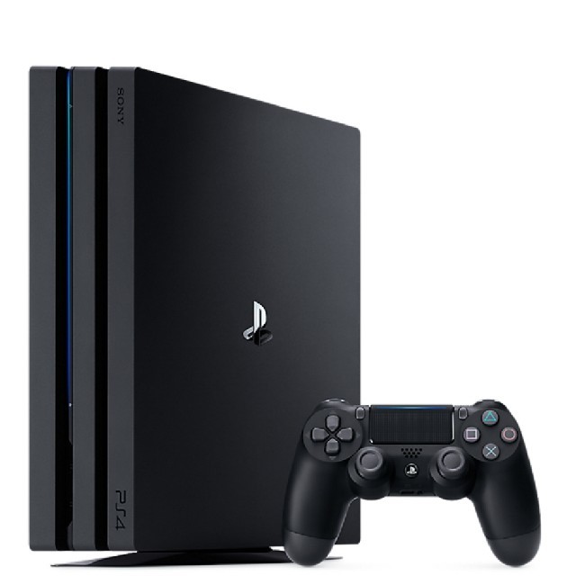 PlayStation4(プレイステーション4)の新品☆PlayStation4 PRO 1TB ジェットブラック PS4 エンタメ/ホビーのゲームソフト/ゲーム機本体(家庭用ゲーム機本体)の商品写真