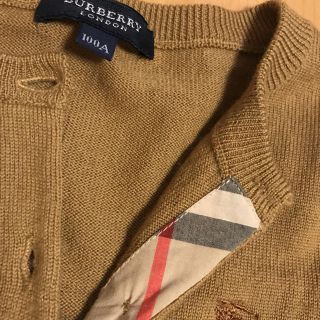 バーバリー(BURBERRY)のバーバリー カーディガン 100(カーディガン)