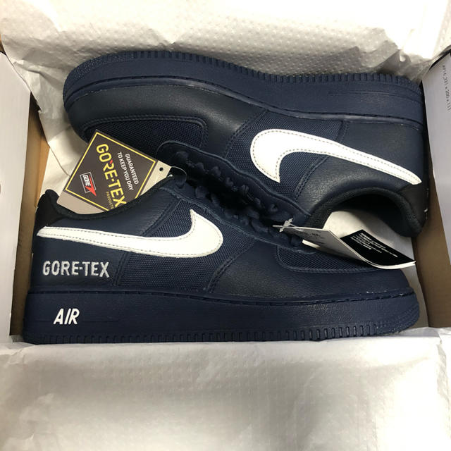 NIKE(ナイキ)のAir Force1 Gore-Tex ネイビー メンズの靴/シューズ(スニーカー)の商品写真