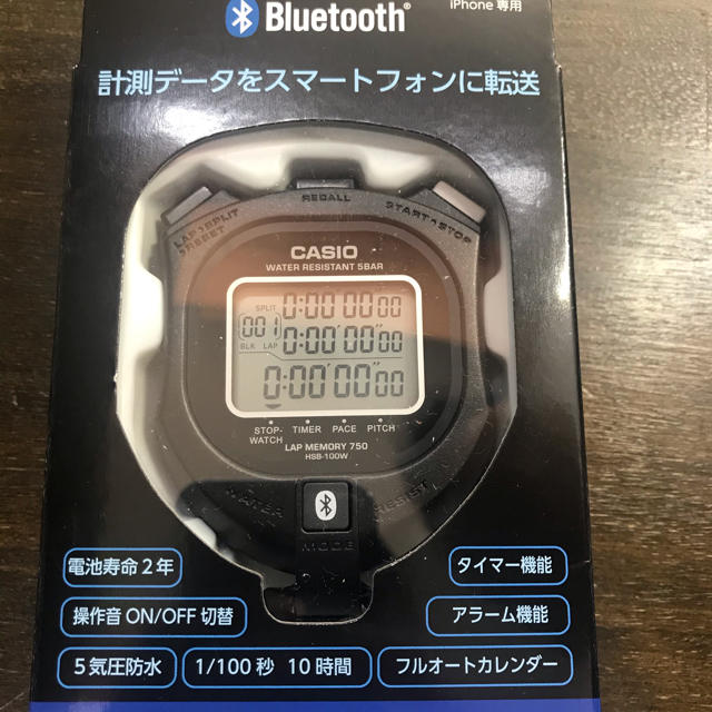 CASIO(カシオ)のカシオ　ストップウォッチ スポーツ/アウトドアのスポーツ/アウトドア その他(その他)の商品写真