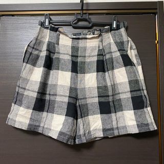 ジーユー(GU)のショートパンツ キュロット チェック(キュロット)