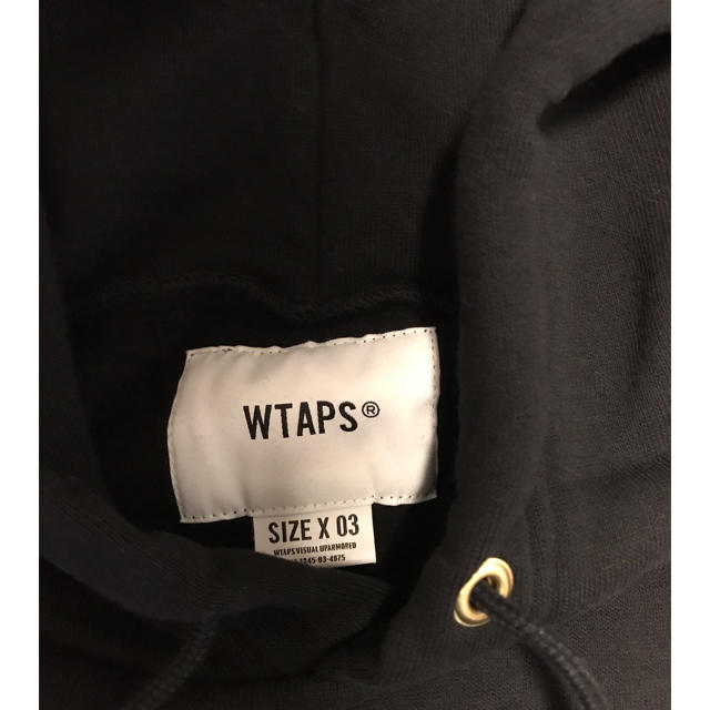 WTAPS  スウェットパーカー  黒  L  新品未使用