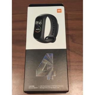 [新品/未使用]Xiaomi Mi Band 4スマートウォッチ(グローバル)(その他)