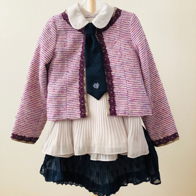 ANNA SUI mini(アナスイミニ)のANNA SUI mini フォーマル3点セット キッズ/ベビー/マタニティのキッズ服女の子用(90cm~)(ドレス/フォーマル)の商品写真