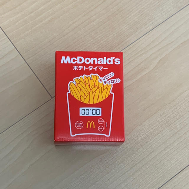 マクドナルド　ポテトタイマー エンタメ/ホビーのコレクション(ノベルティグッズ)の商品写真