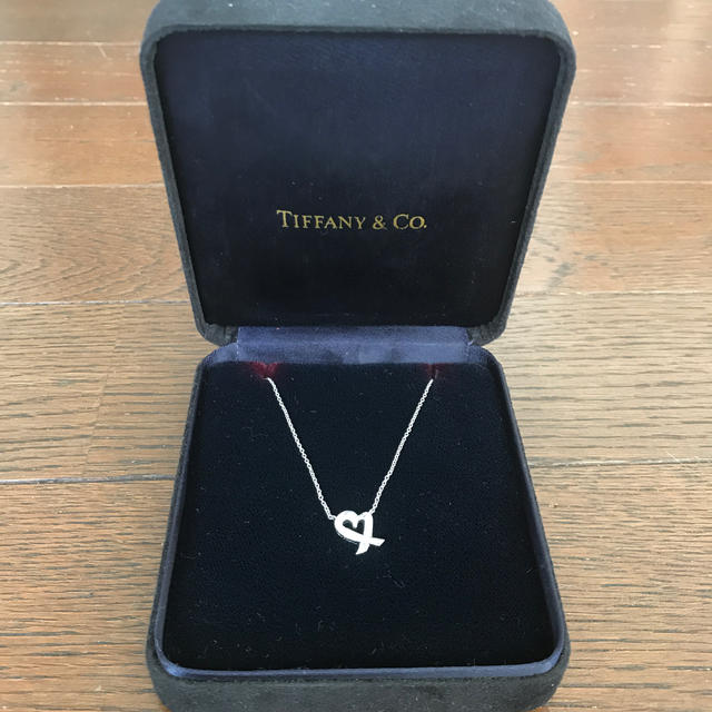 Tiffany & Co. - ティファニー　ラビングハート  ネックレス