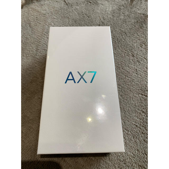 OPPO AX7（64G）ゴールド　新品未開封　SIMフリースマートフォン×2台