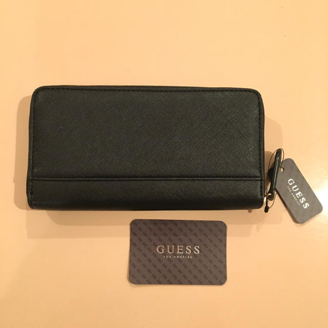 【新品・未使用】GUESS 長財布 ブラック