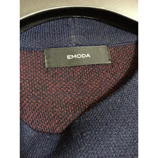 EMODA(エモダ)のEMODA チェックニットワンピ レディースのワンピース(ミニワンピース)の商品写真