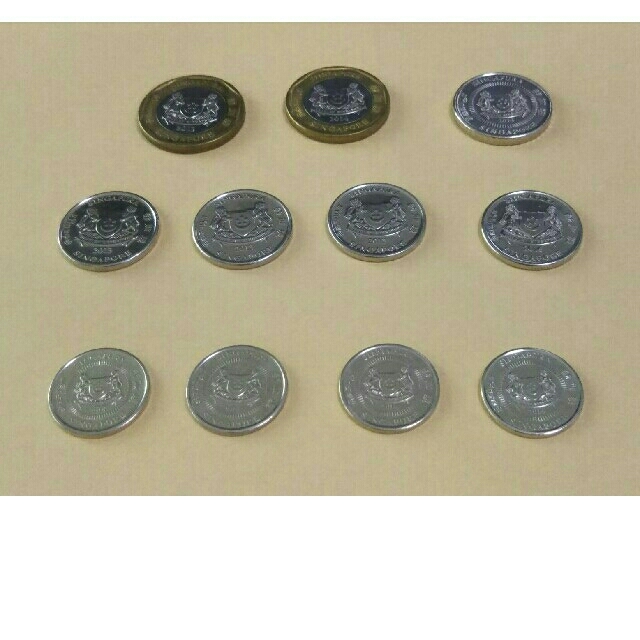 シンガポールの貨幣（新旧） エンタメ/ホビーの美術品/アンティーク(貨幣)の商品写真