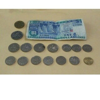 シンガポールの貨幣（新旧）(貨幣)