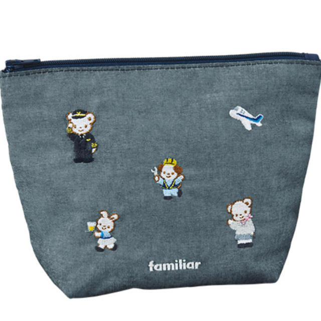 新品　ANA機内販売　ファミリア　ポーチ　familiar