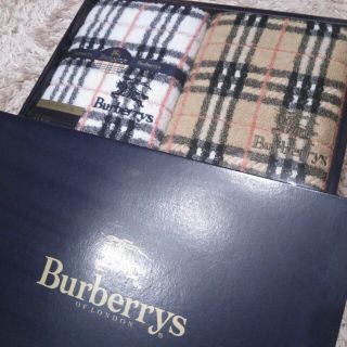 バーバリー(BURBERRY)のバーバリー☆フェイスタオル(ハンカチ)