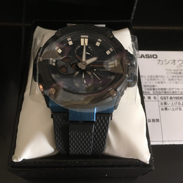 G-SHOCK(ジーショック)のCASIO(カシオ) G-SHOCK GST-B100XB-2AJF メンズの時計(腕時計(アナログ))の商品写真