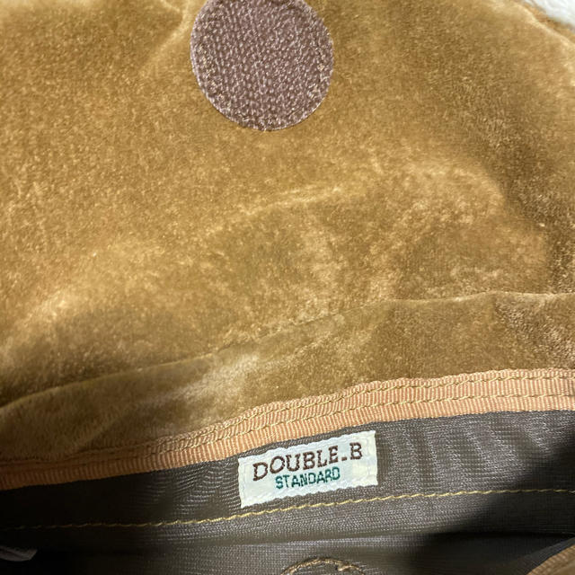 DOUBLE.B(ダブルビー)のDOUBLE.B ショルダーバッグ美品★ キッズ/ベビー/マタニティのこども用バッグ(その他)の商品写真